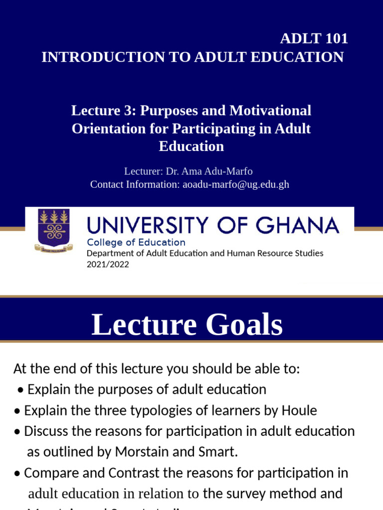 2023+ADLT+101+-+Lecture+3 2 | PDF