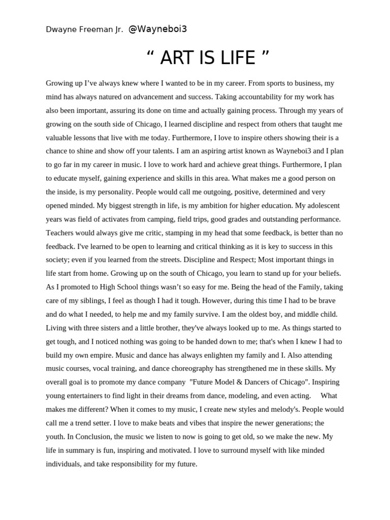 Cover Letter - Dwayne | PDF