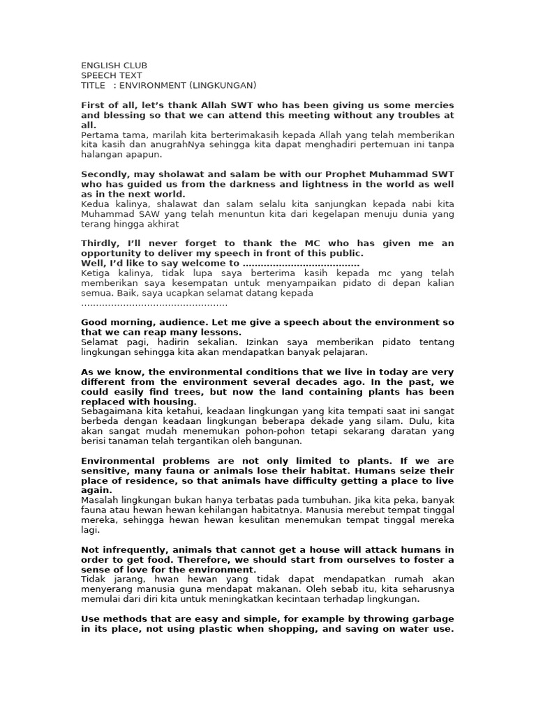 English Club | PDF