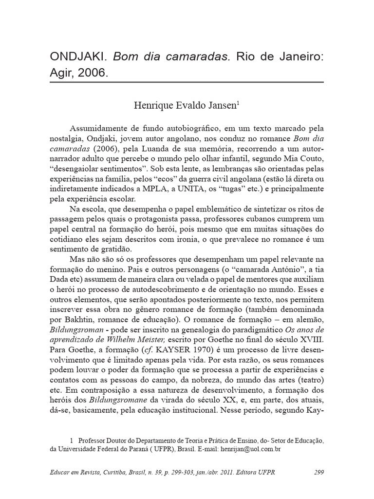 Bom Dia Camaradas | PDF