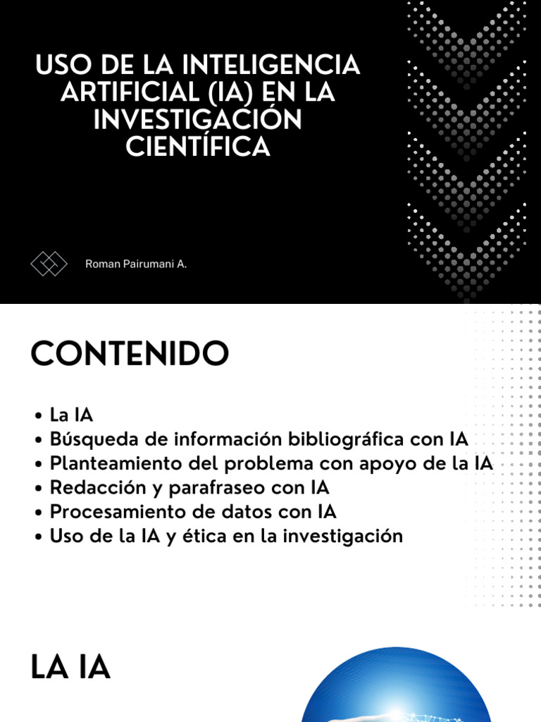 Uso de La Inteligencia Artificial (Ia) en La Investigación Científica | PDF