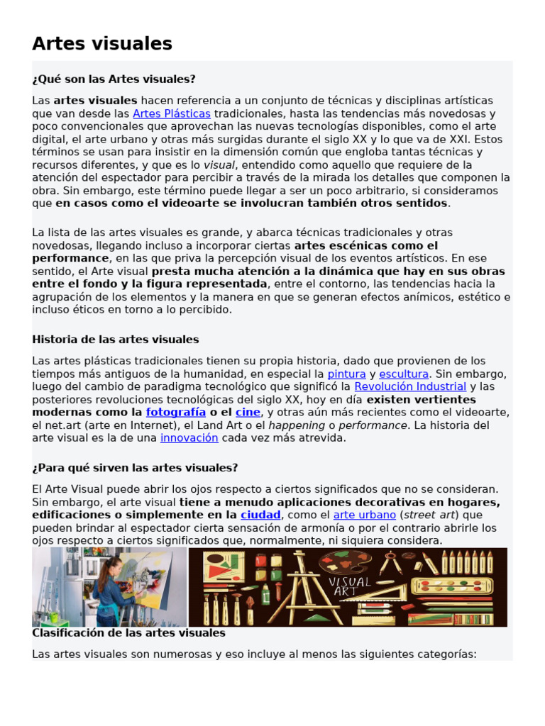 Artes Visuales | PDF | Arte de performance | Arte callejero
