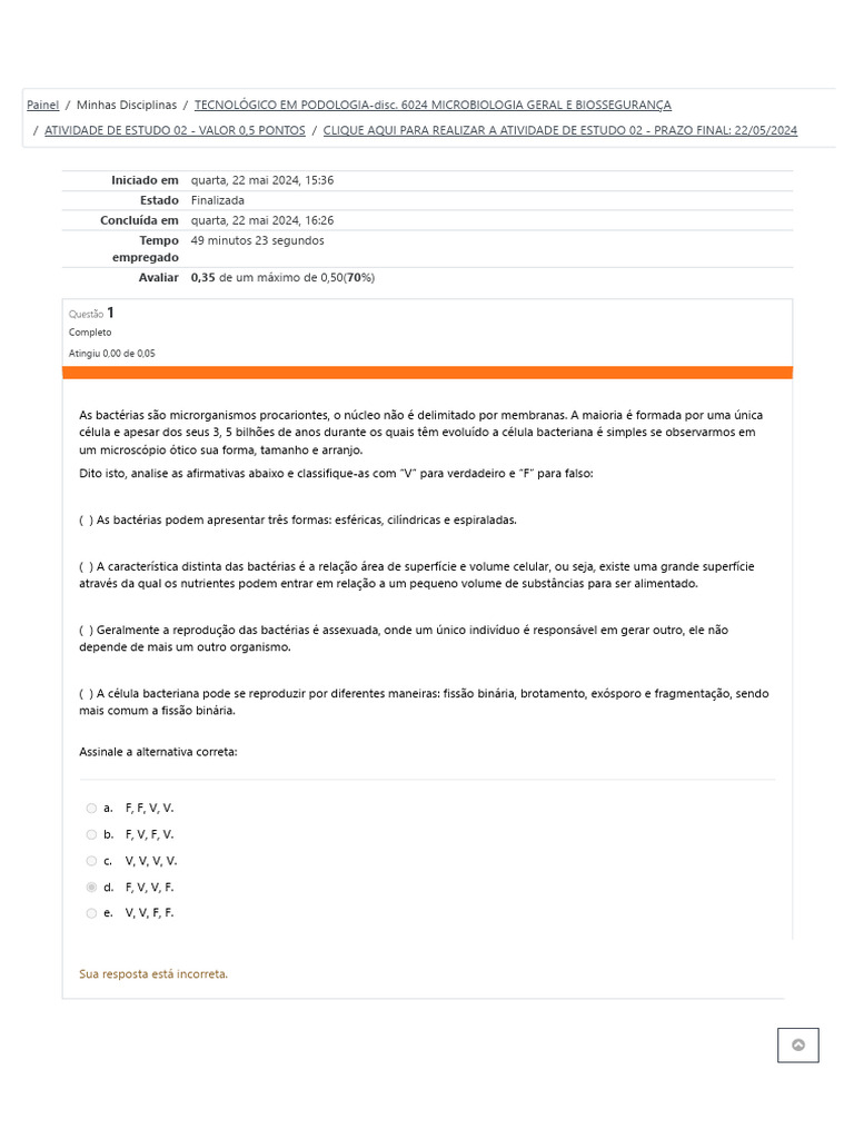 Prova 2 Microbiologia | PDF