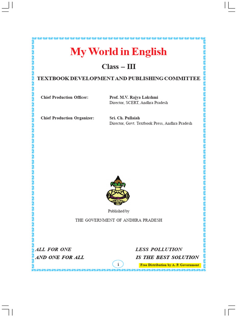 Class-III English Inner Pages | PDF