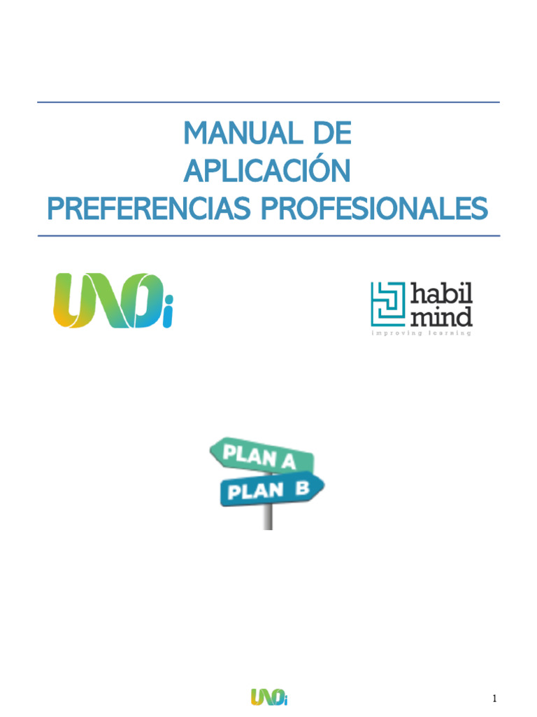Manual Preferencias - Prof | PDF
