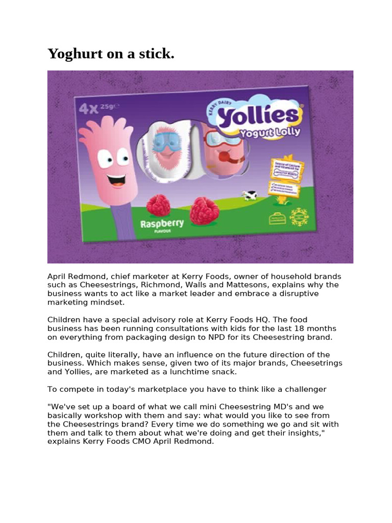 Week 23 2018 19 workshop case study for yollies 2 1 pdf