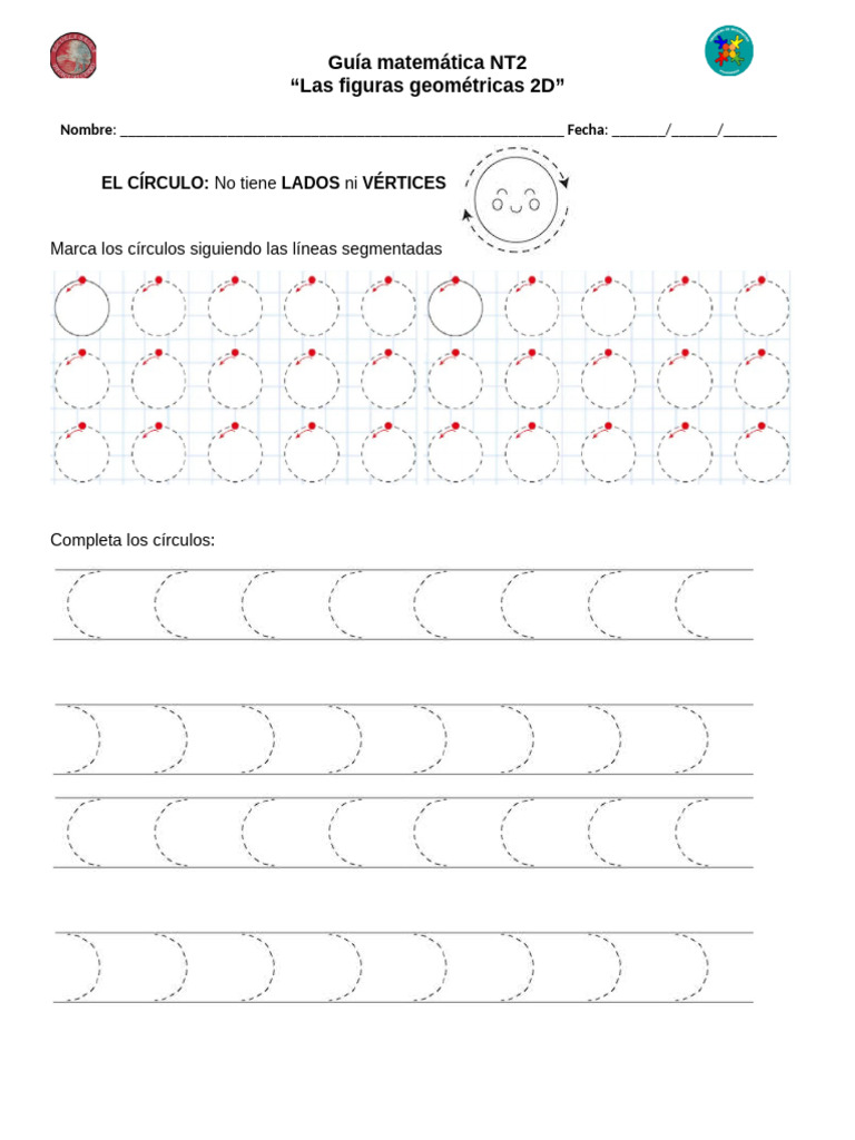 Figuras Geométricas 2d Círculo Pdf