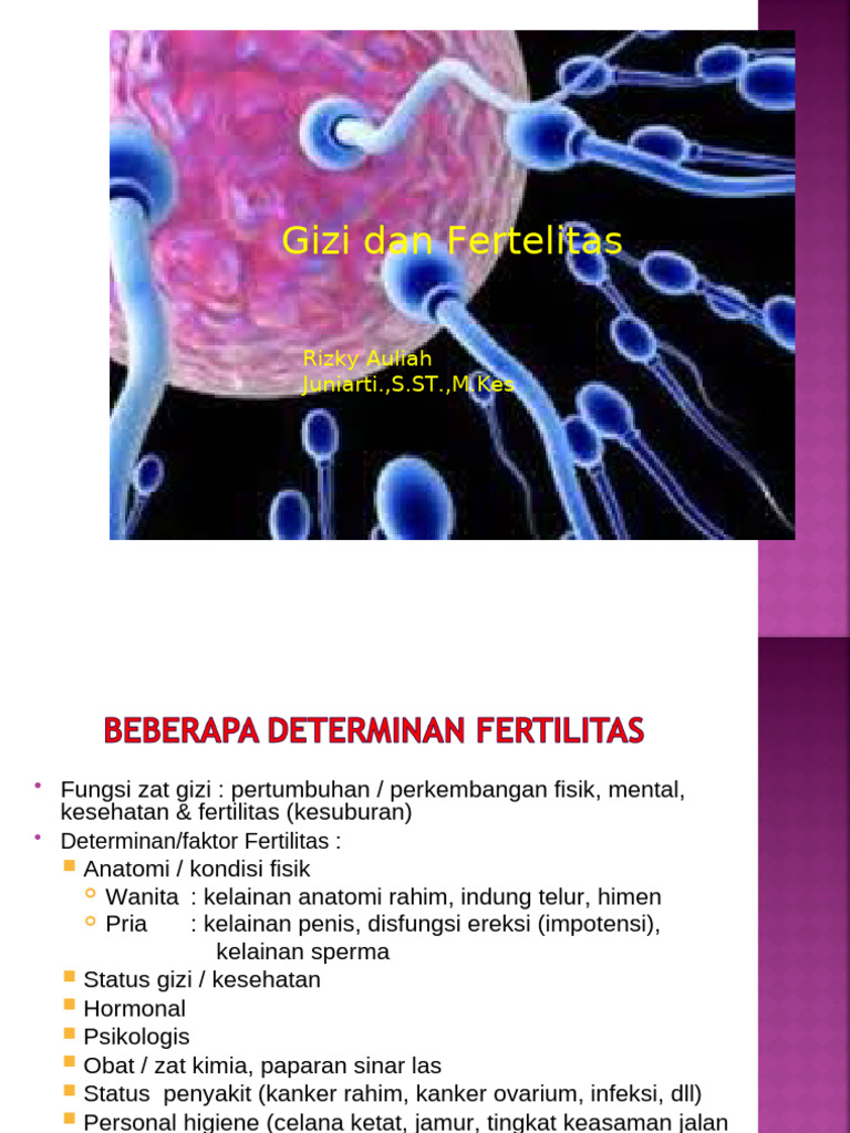 Gizi Dan Fertilitas 5 | PDF