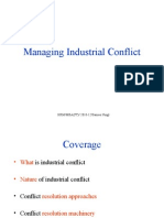 Managing Industrial Conflict