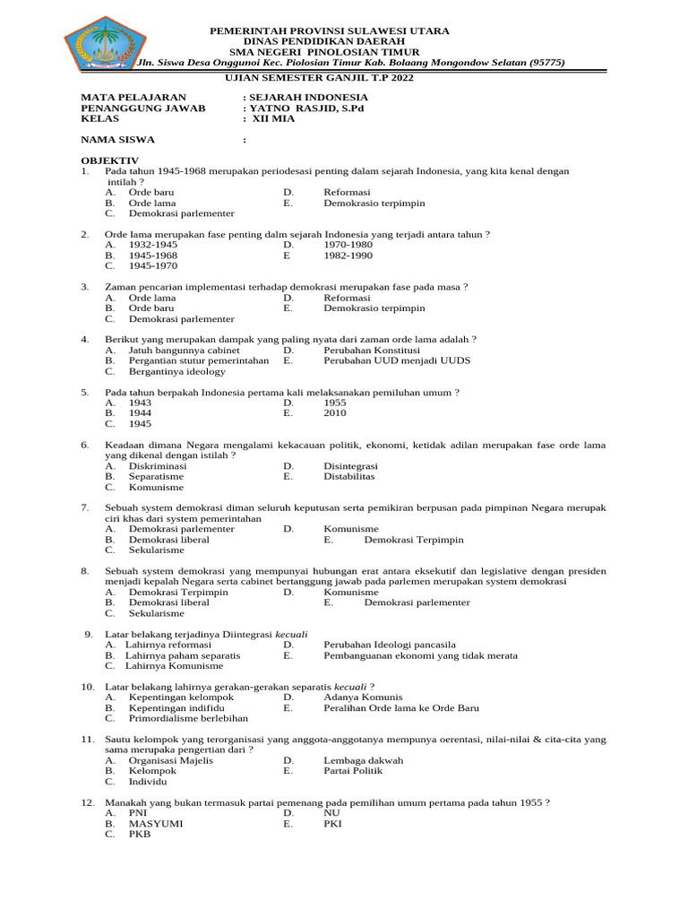 Mengupas Tuntas Soal Bahasa Indonesia Kelas XII Paket 4: Strategi Jitu Meraih Nilai Maksimal