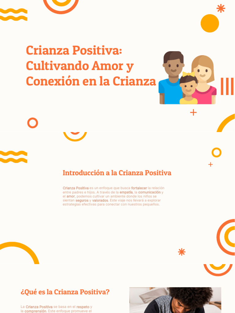 Slidesgo Crianza Positiva Cultivando Amor Y Conexion En La Crianza