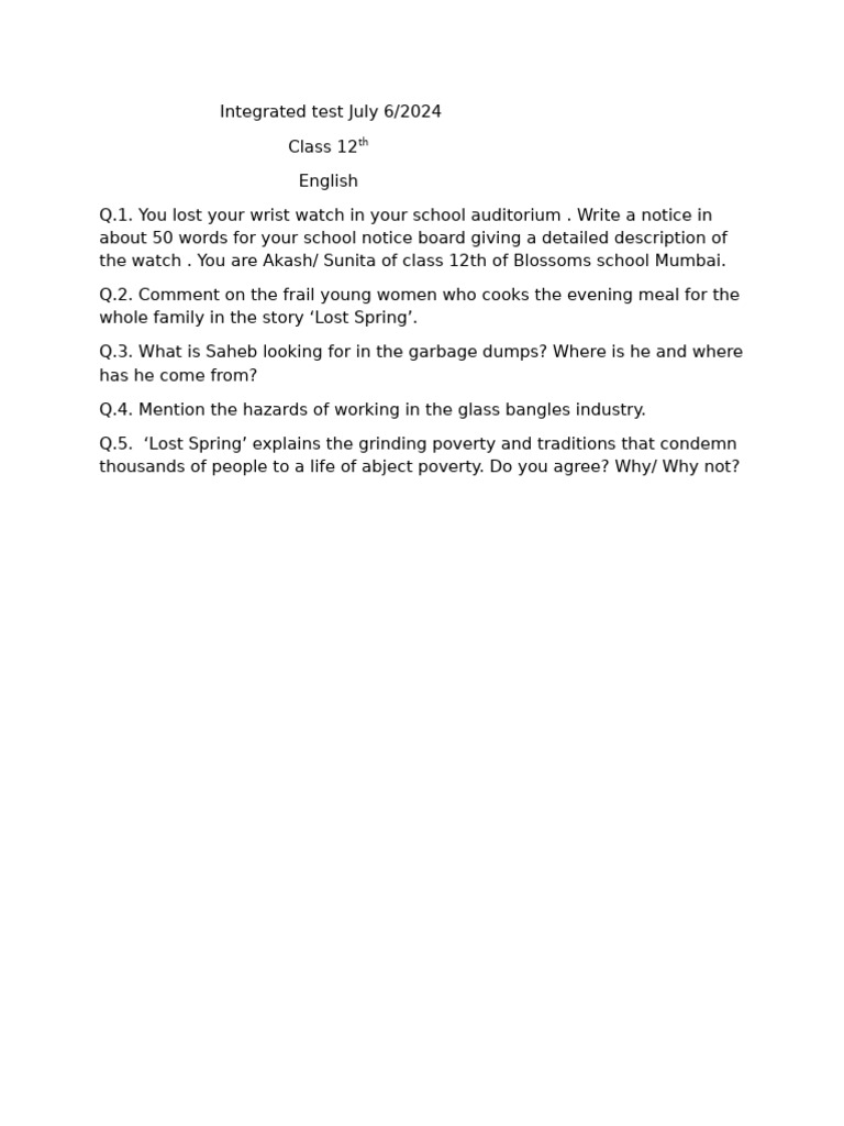 integrated-6-july-english-test-class-12th-pdf