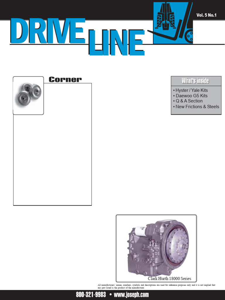 Driveline March 2002 | PDF