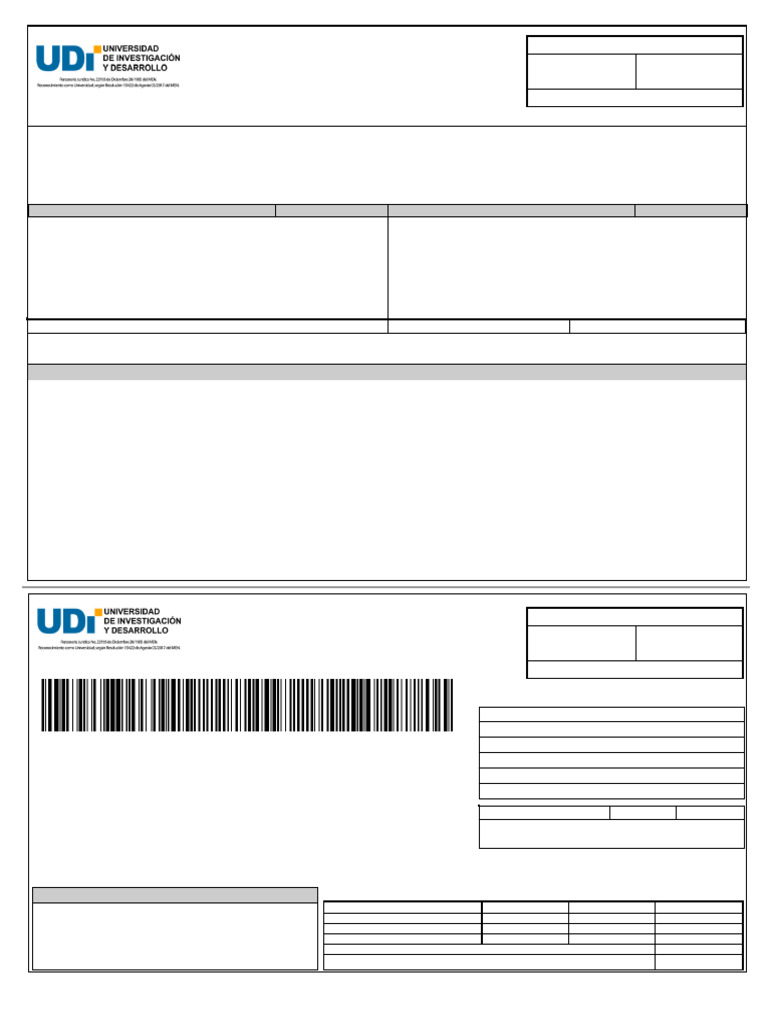 Universidad de Investigación Y Desarrollo-Udi | PDF