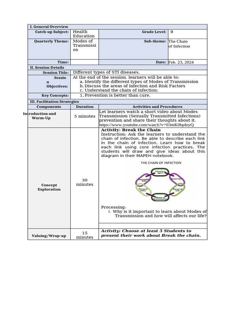 Catch Up Friday 3 | PDF