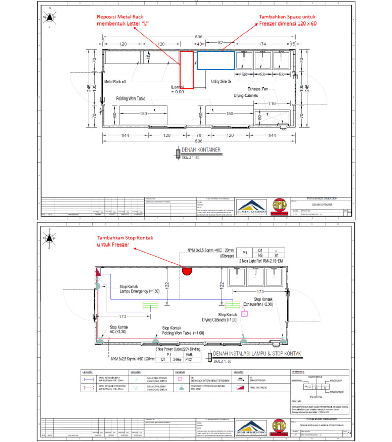 ERT Container Drawing Revision | PDF