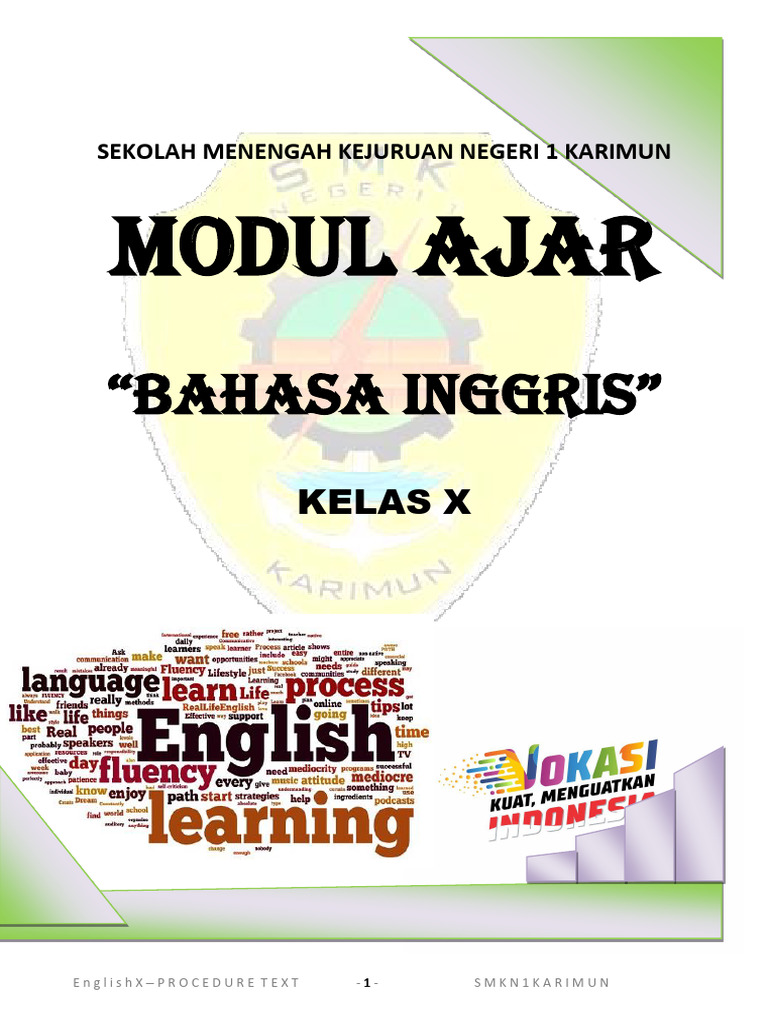 MODUL 2 Procedure Text | PDF