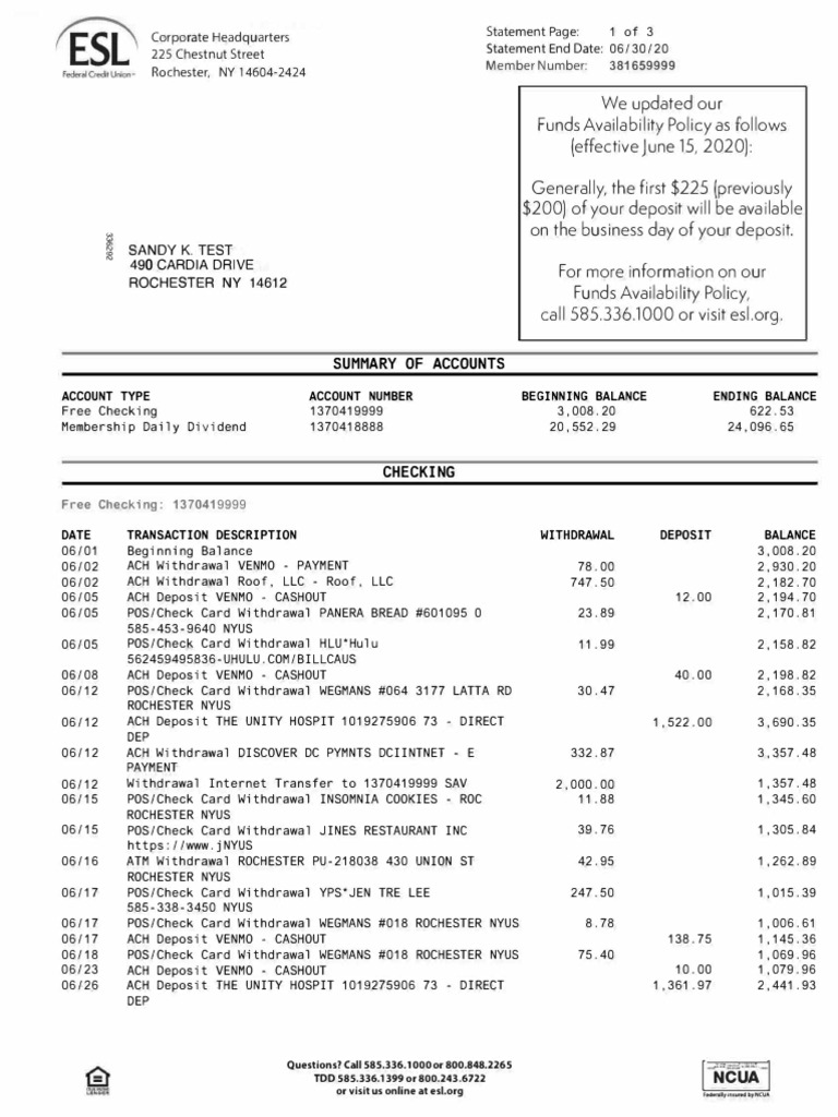 ESL CU - Sample 4 | PDF