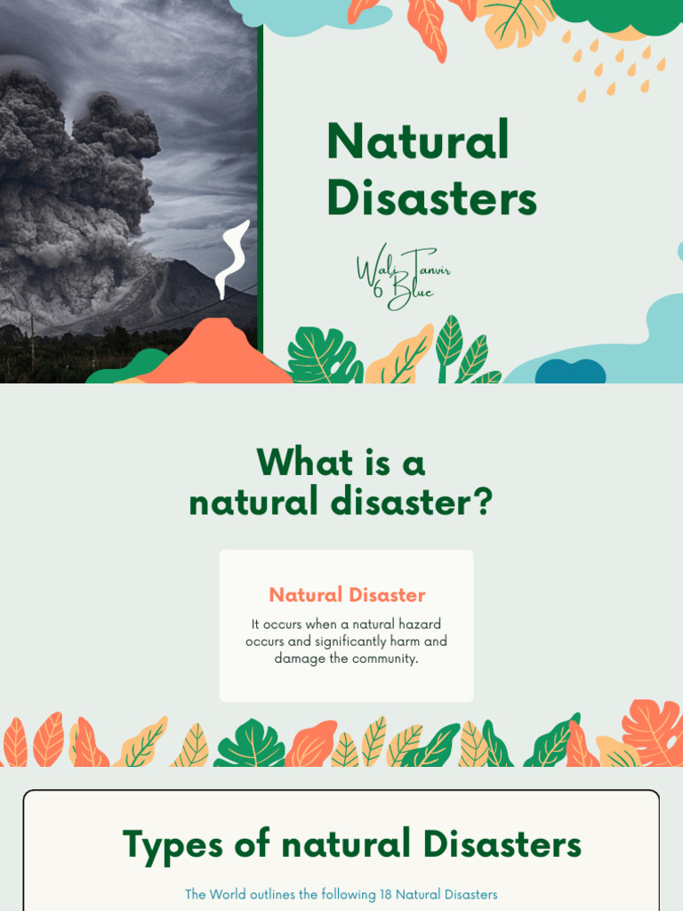 Natural Disasters Pdf Natural Disasters Flood