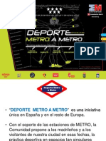 Deporte Metro A Metro Diciembre 2011