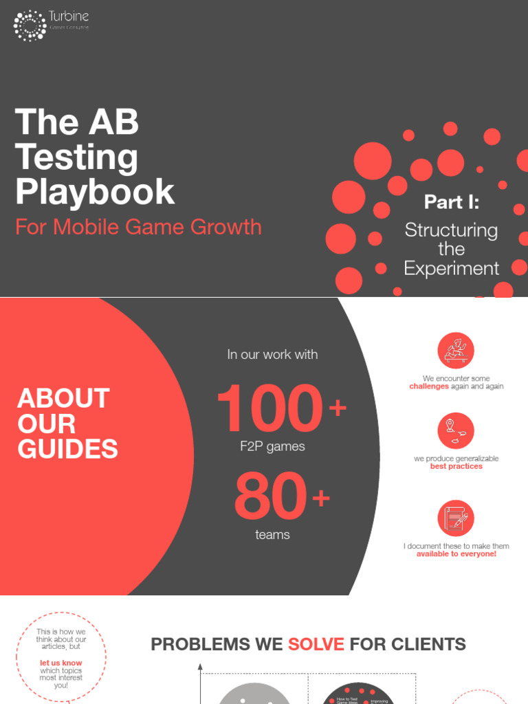 Mobile Game AB Testing Playbook | PDF | Experiment | Performance Indicator