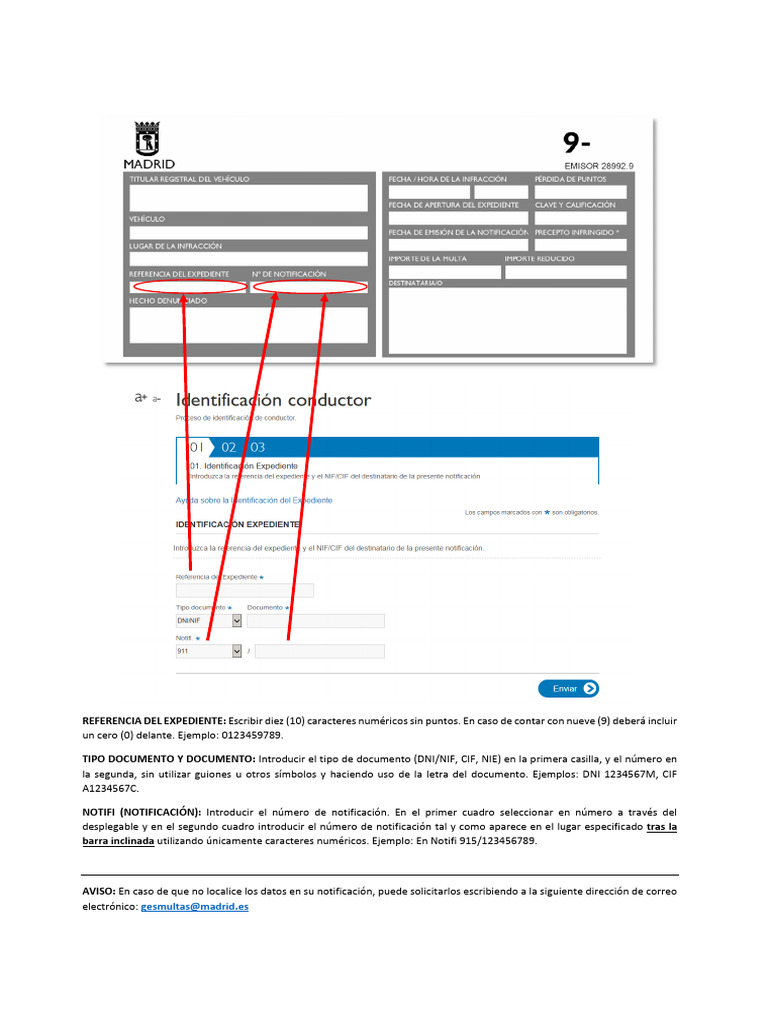 Modelo Info Identificacion Conductor PDF