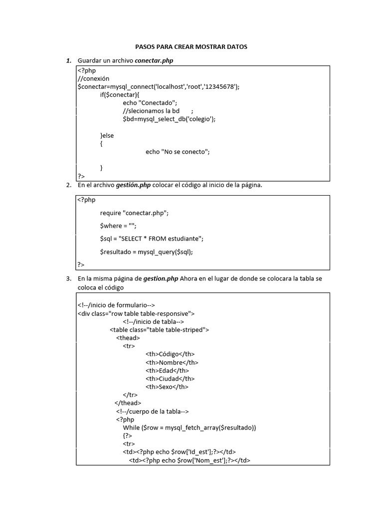 PHP - MYSQL - Unlocked | PDF