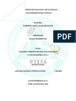 Analisis Sistema Facturación Caso MAINPRE