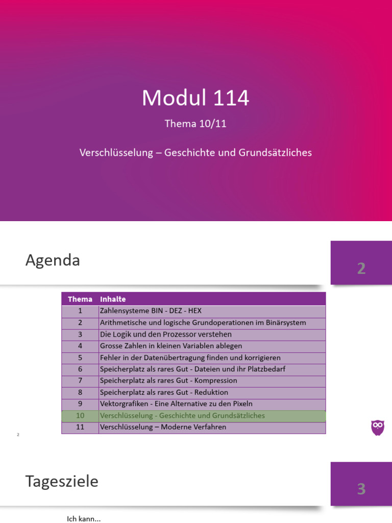 PR114-10 Verschlüsselung - Geschichte Und Grundsätzliches | PDF