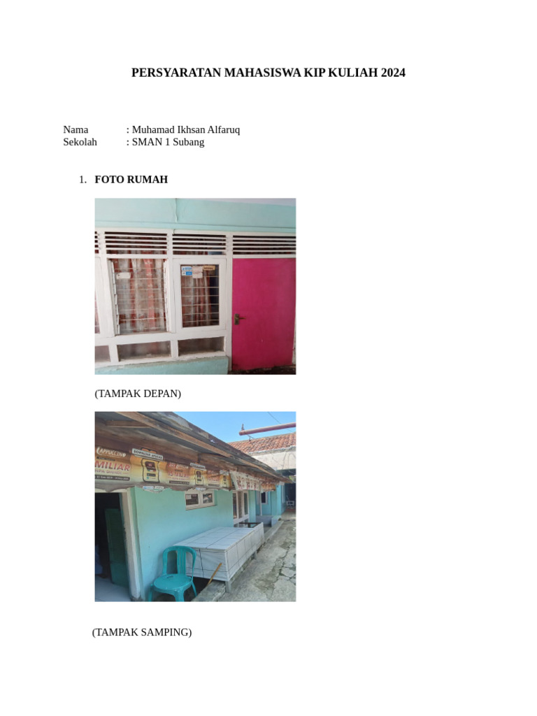 Persyaratan Mahasiswa Kip Kuliah 2024 Pdf