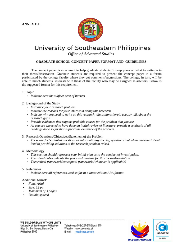 Annex-E.1.CONCEPT-PAPER-FORMAT-AND-GUIDELINES | PDF