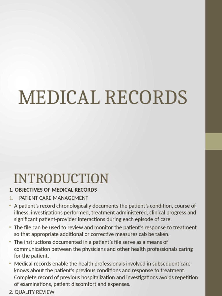 Medical Records | PDF