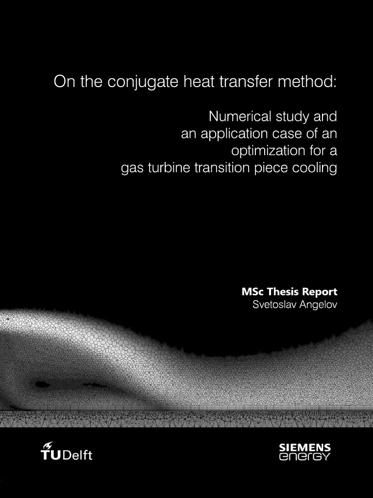 Conjugate Heat Transfer in Gas Turbines | PDF | Continuum Mechanics ...