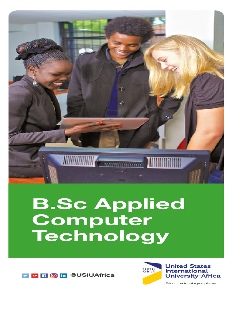 B.Sc in Applied Computer Technology | PDF | Computing | Computer ...