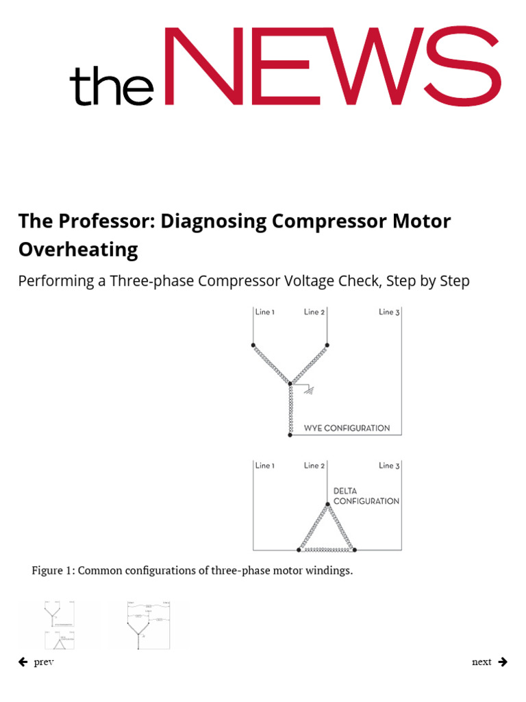 The Professor - Diagnosing Compressor Motor Overheating - 2015-03-02 ...