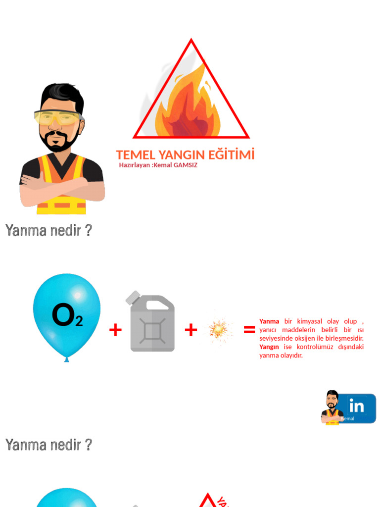 Yangın Temel Bilgiler | PDF