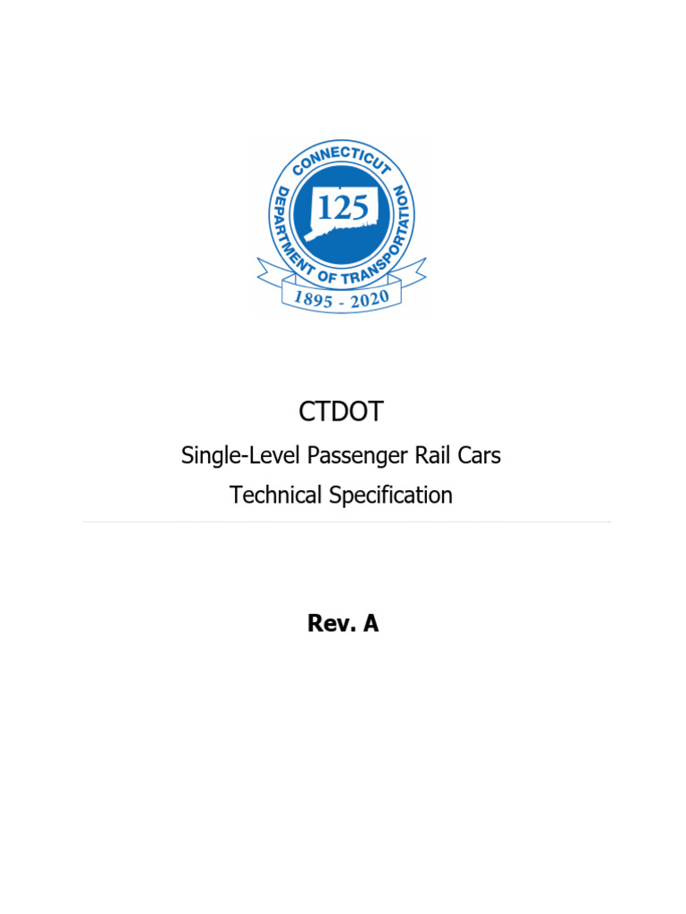 RFP Part 4 Technical Specification FINAL | PDF