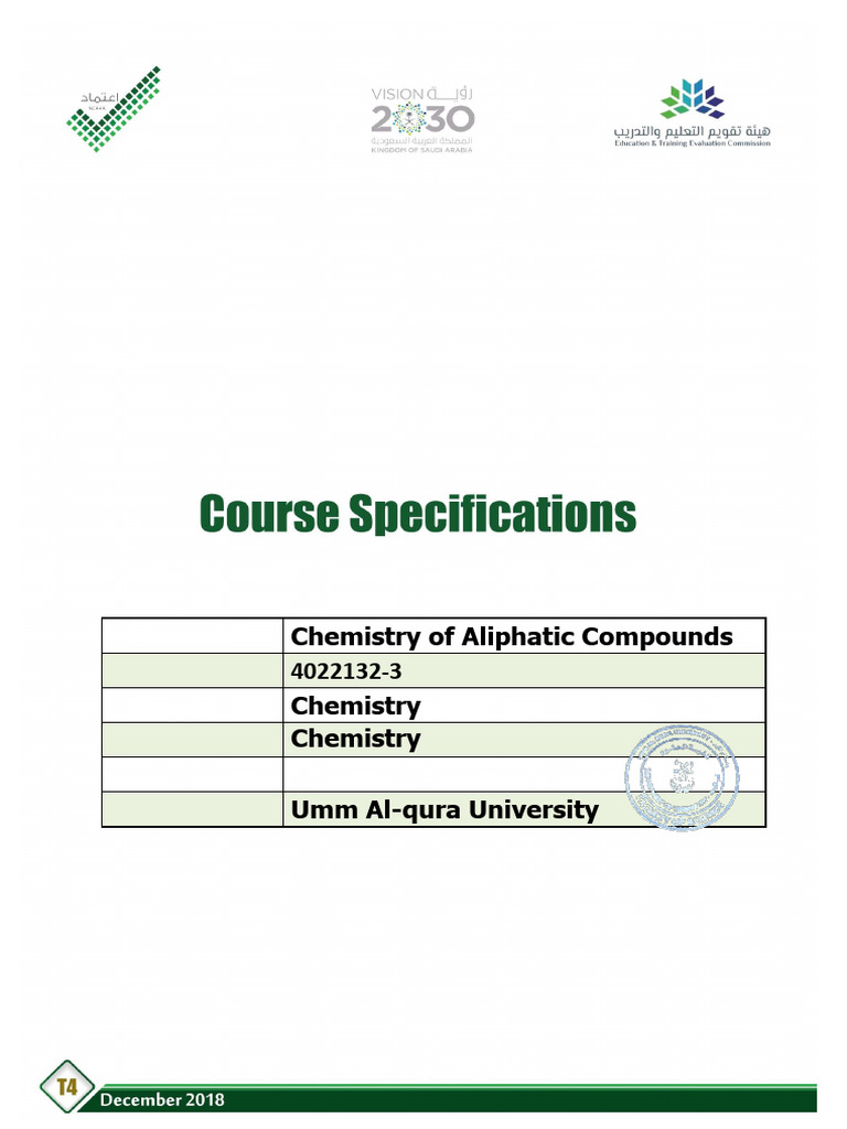 4022132-3 Chemistry of Aliphatic Compounds | PDF