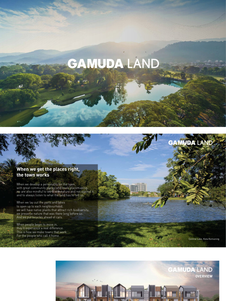 Gamuda Land Corporate Brochure Who We Are | PDF