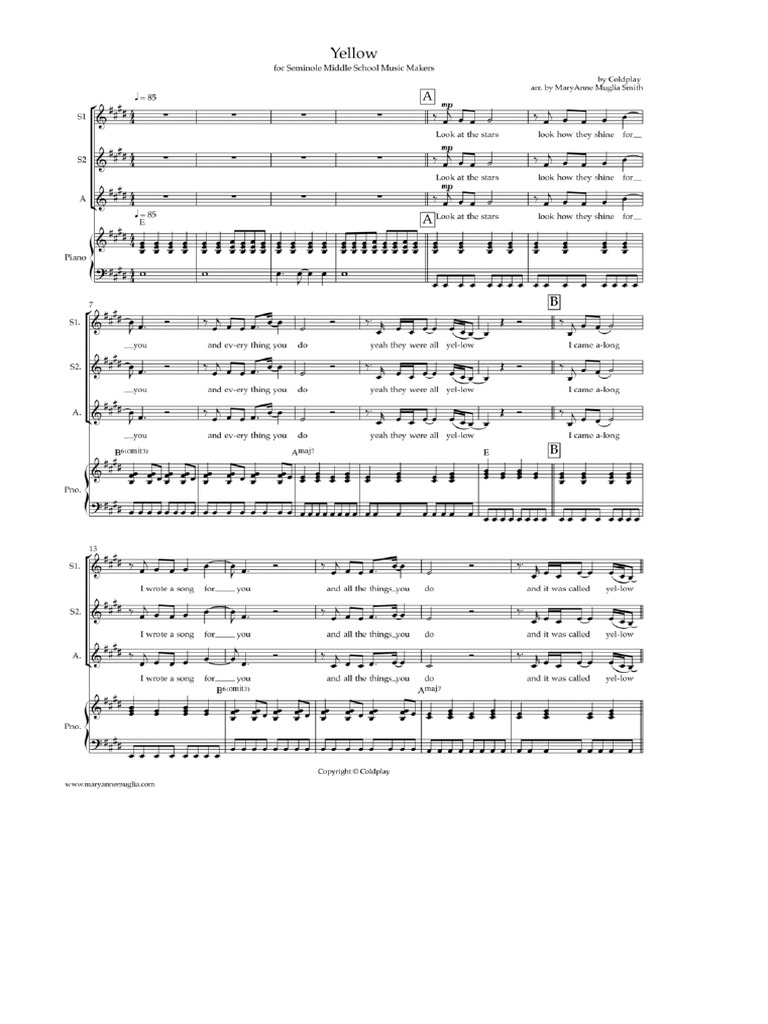 yellow-sheet-music-pdf