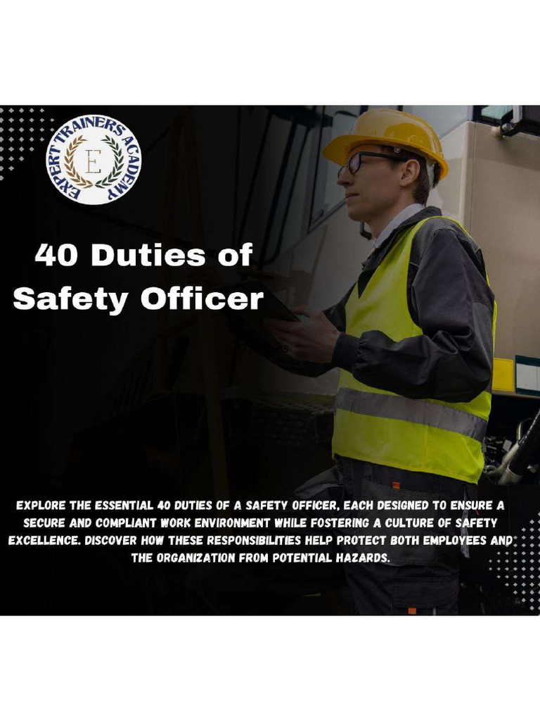 40-duties-of-safety-officer-pdf