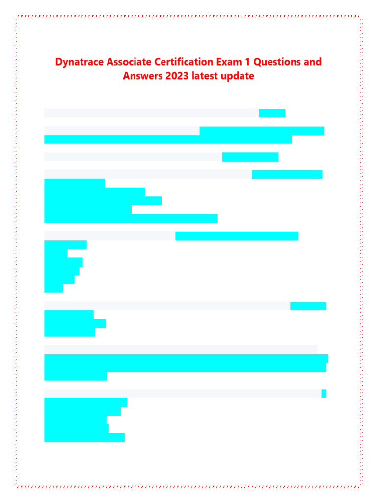 1693736125BZR - 1688043587 - Dynatrace Associate Certification Exam 1 ...
