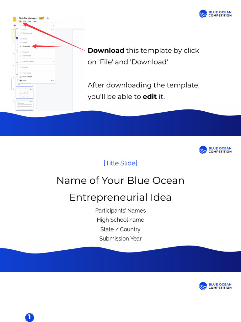 Pitch Template | PDF
