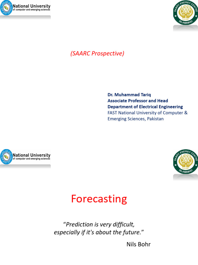 Long Terms Load Forecasting Technique SAARC 2021 Tariq | PDF