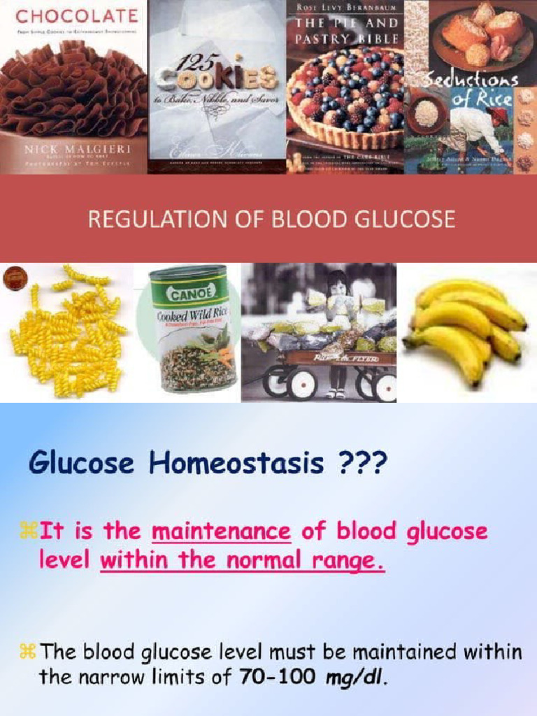 Regulation Of Blood Glucose Pdf