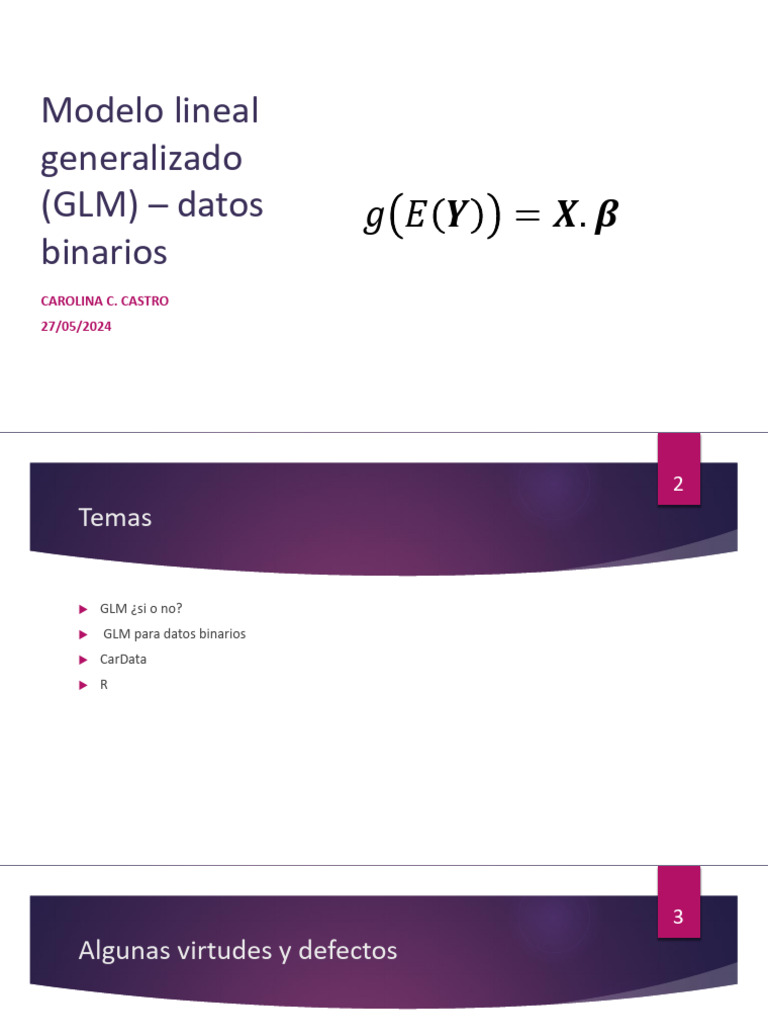 GLM - 2 | PDF