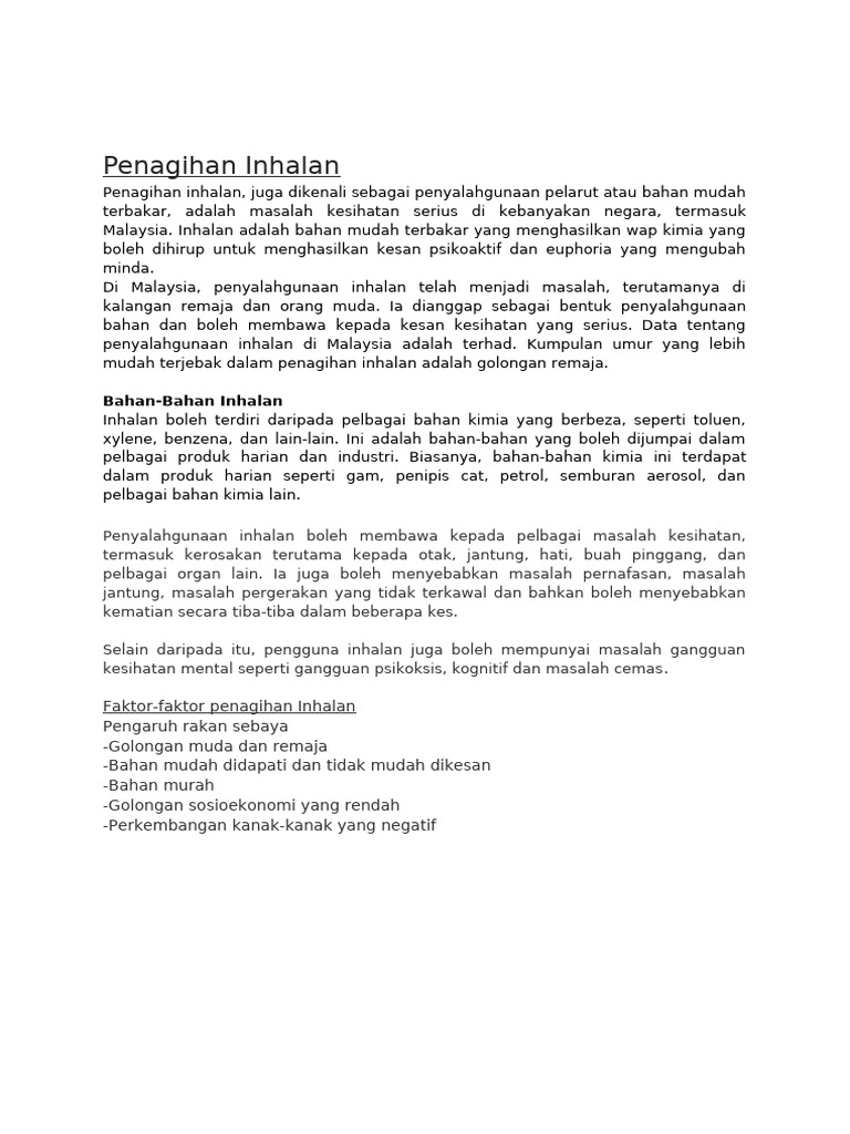 Penagihan Inhalan | PDF