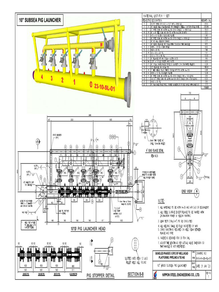 10inch Subsea Launcher | PDF