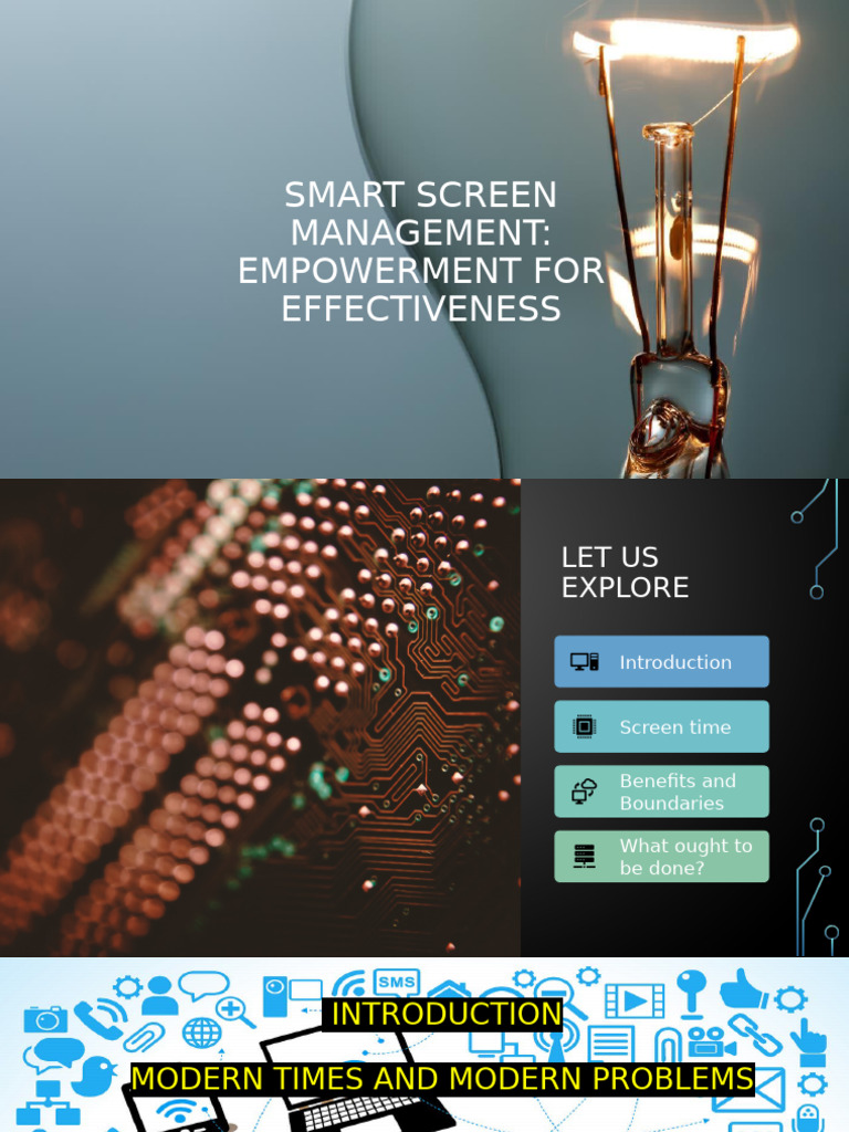Smart Screen Management | PDF | Augmented Reality | Educational Technology
