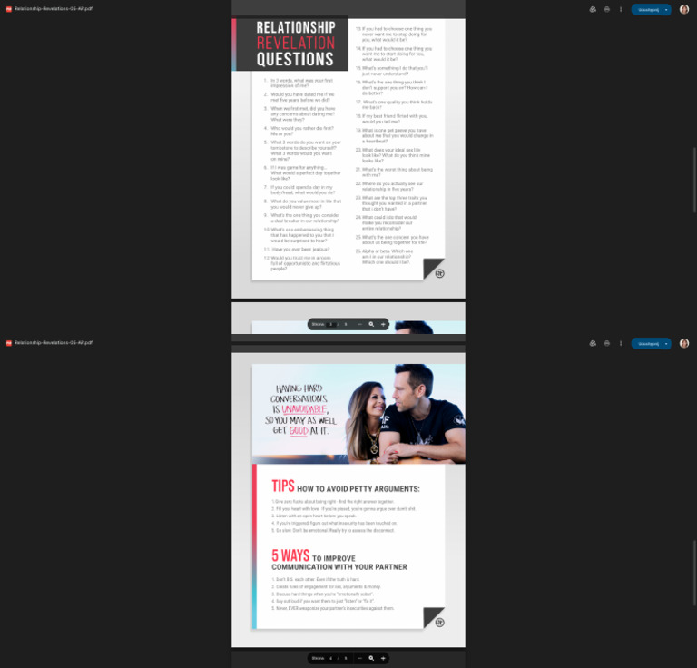Relationship Questions | PDF